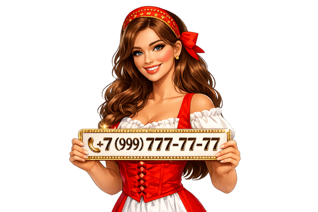 Машка с красивым номером